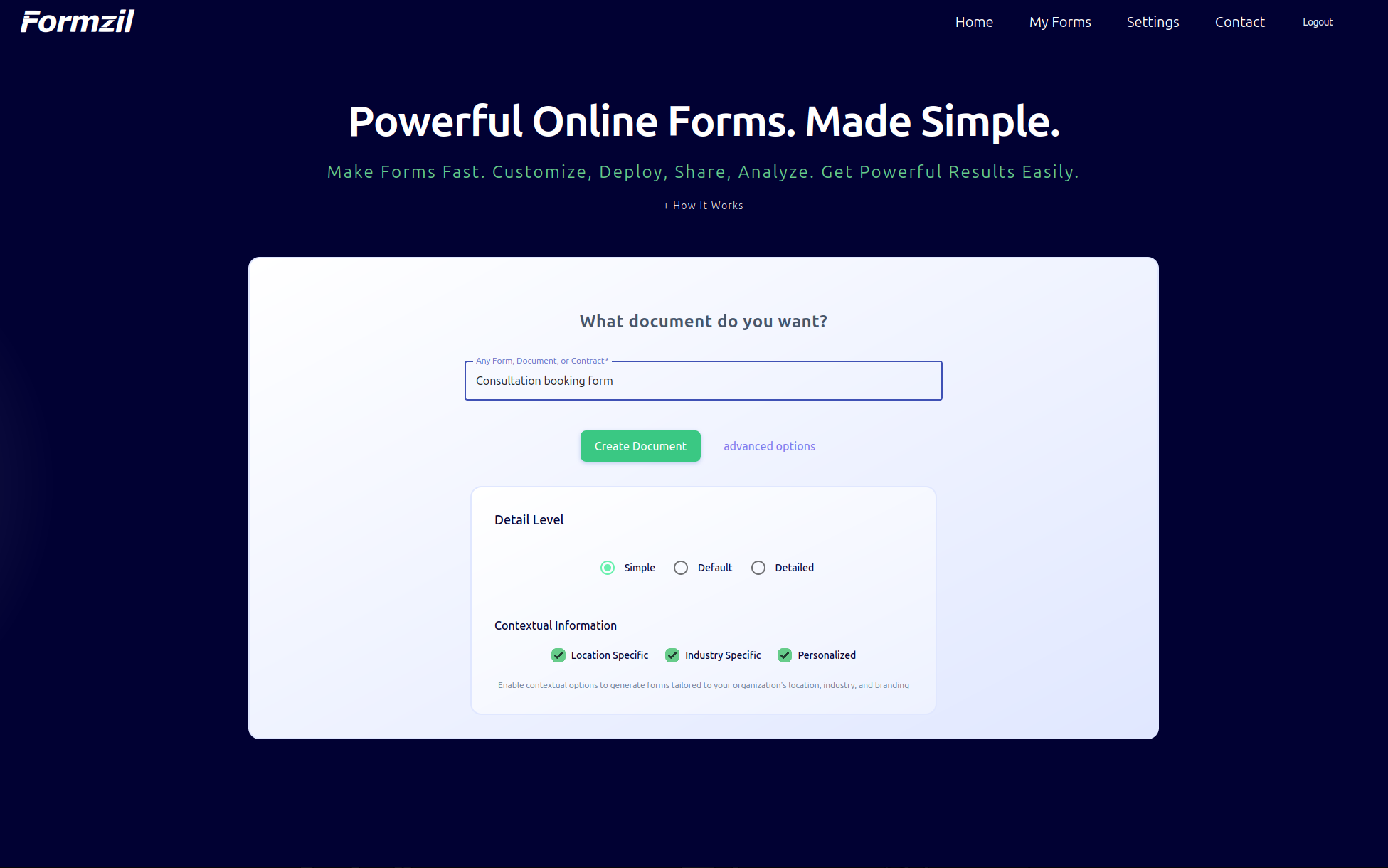 Formzil gallery image