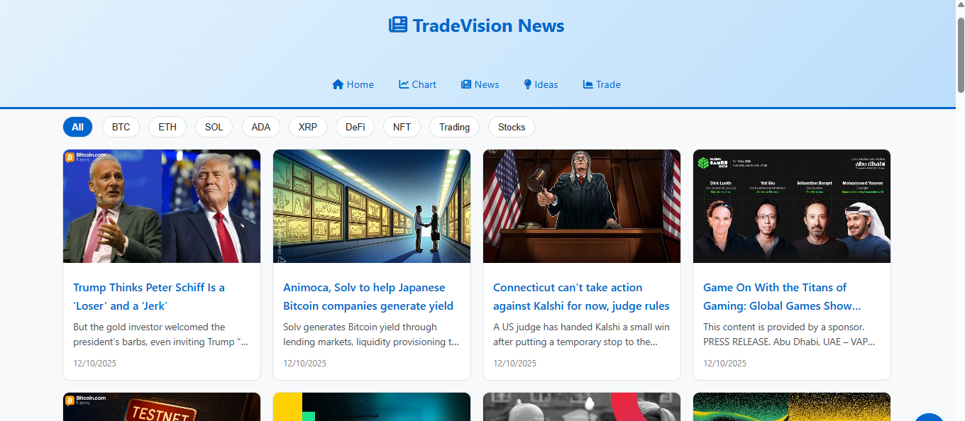 TradeVision Pro - Screenshot 4 showing product features and functionality