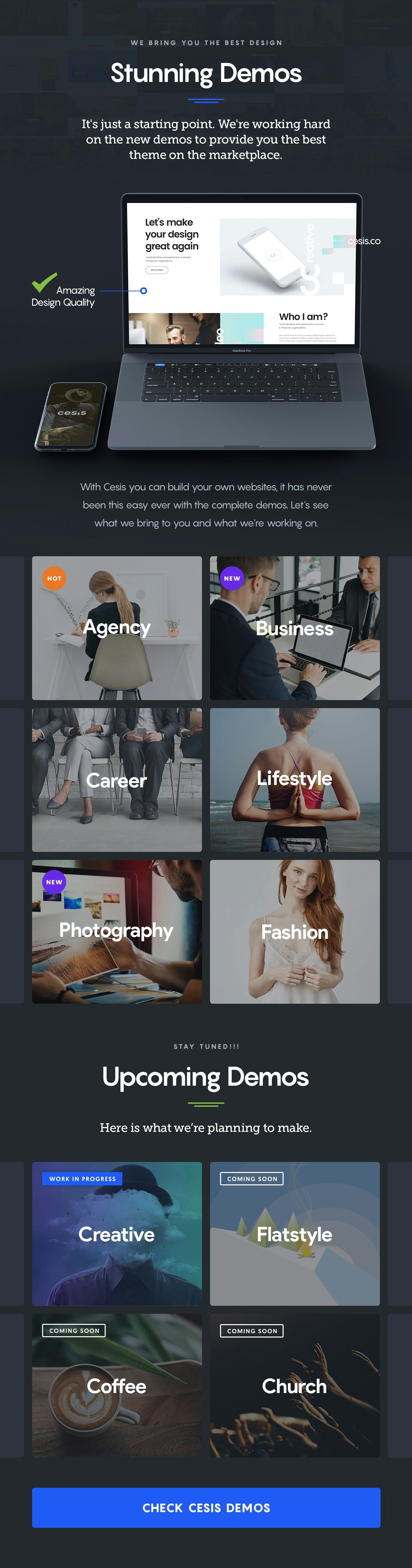 Cesis | Responsive Multi-Purpose WordPress Theme gallery image