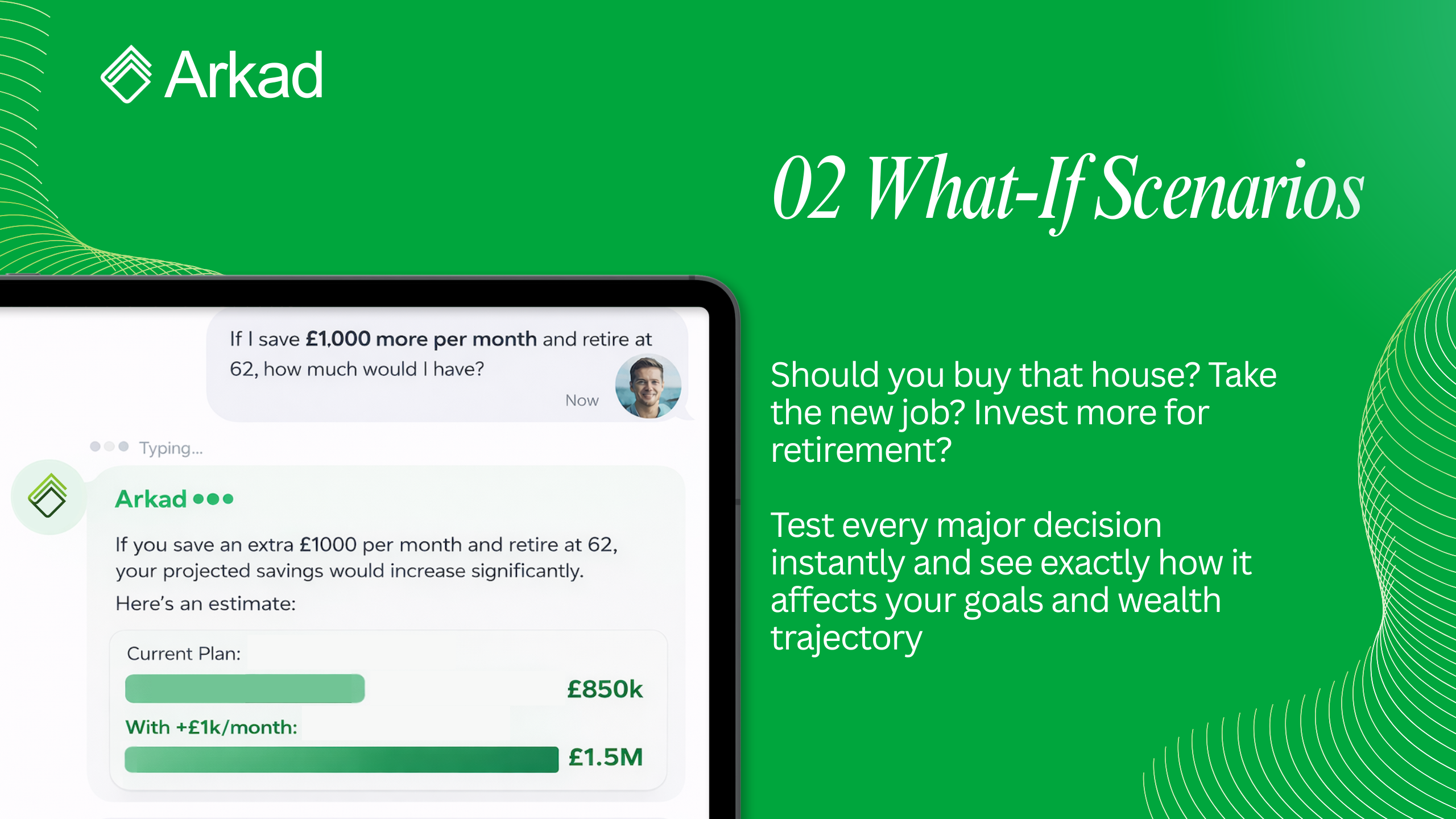 Arkad - Screenshot 2 showing product features and functionality