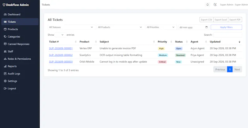 DeskFlow by Spaeman Hawk screenshot 5