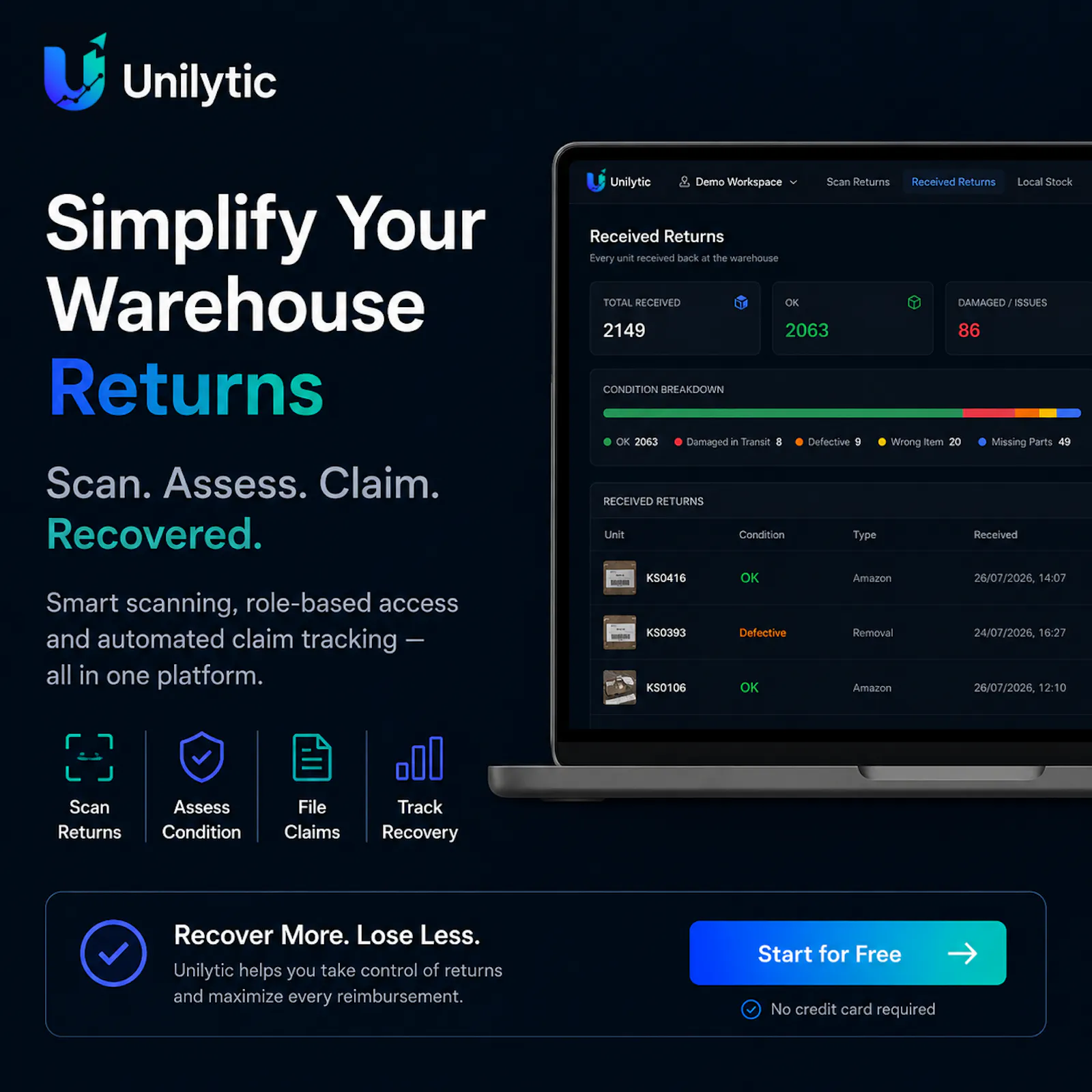 Unilytic screenshot 2