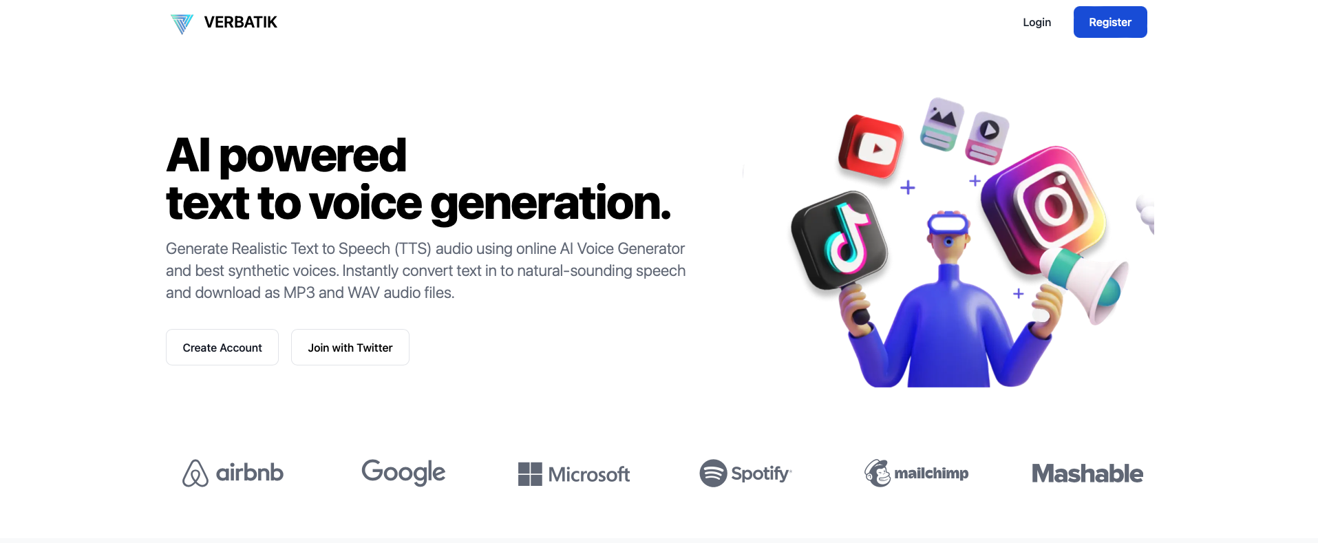 Verbatik - Testo AI al discorso (Voiceover) media 2