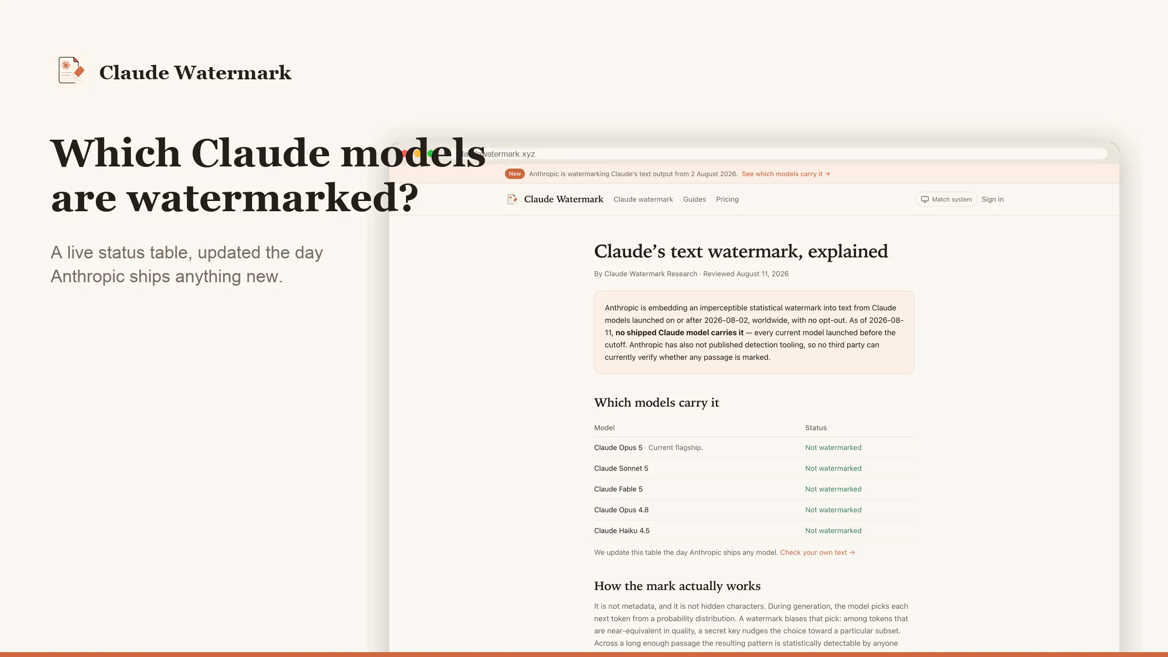 Claude Watermark screenshot 3