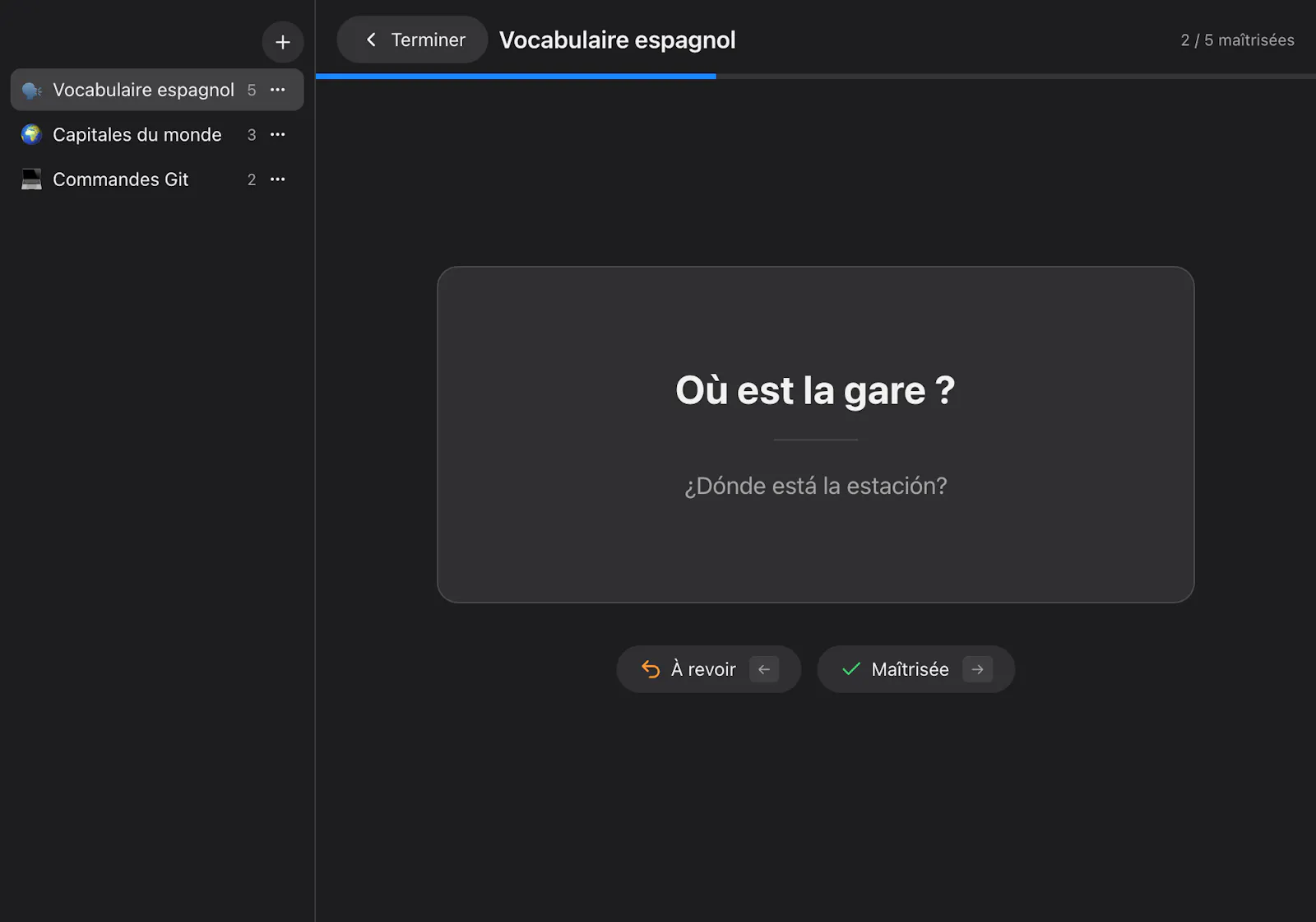 FlashCard screenshot 1