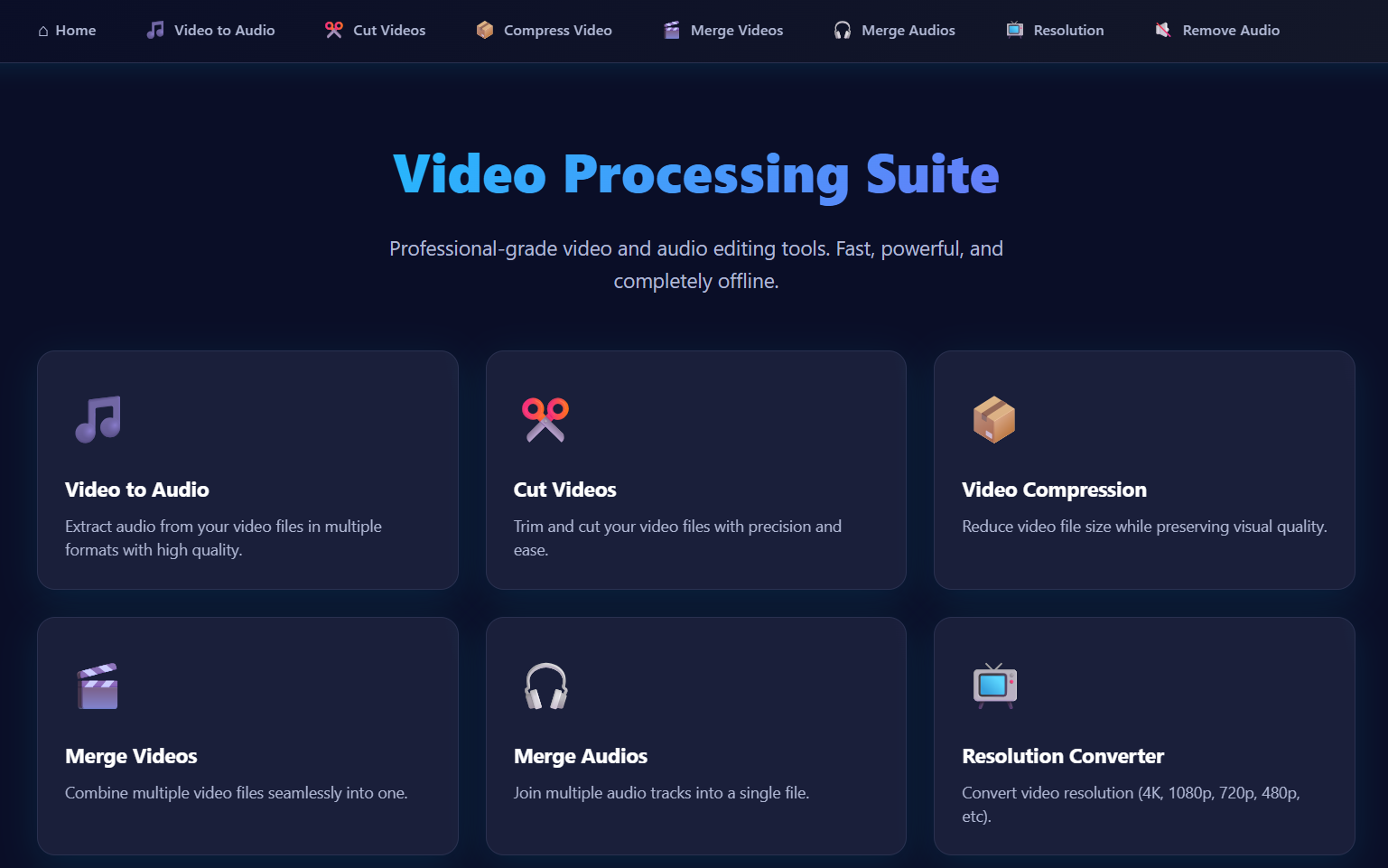 KinoFlux - Main product screenshot demonstrating key features and user interface
