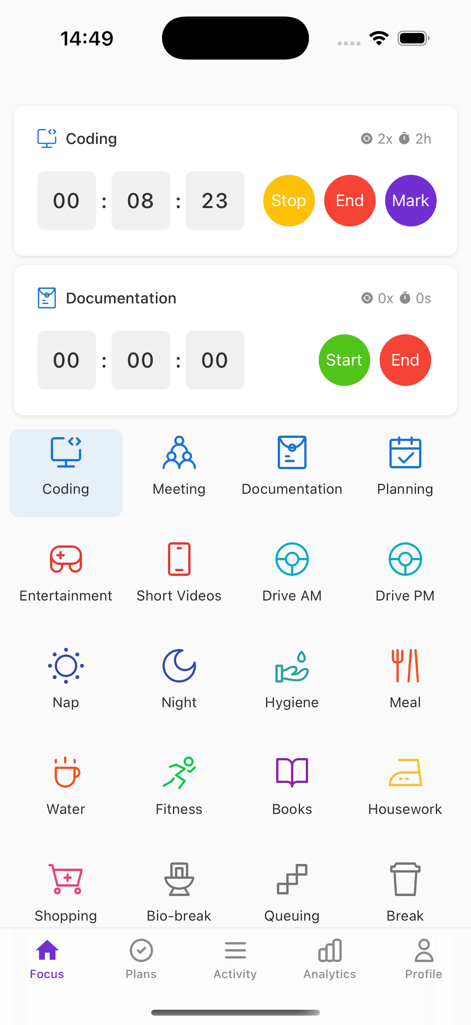 TimeMiao screenshot 1