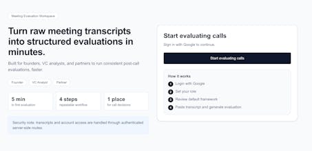 StartupEval gallery image