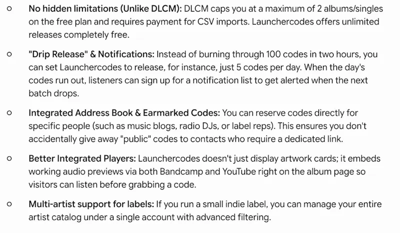 Launcher Codes screenshot 7