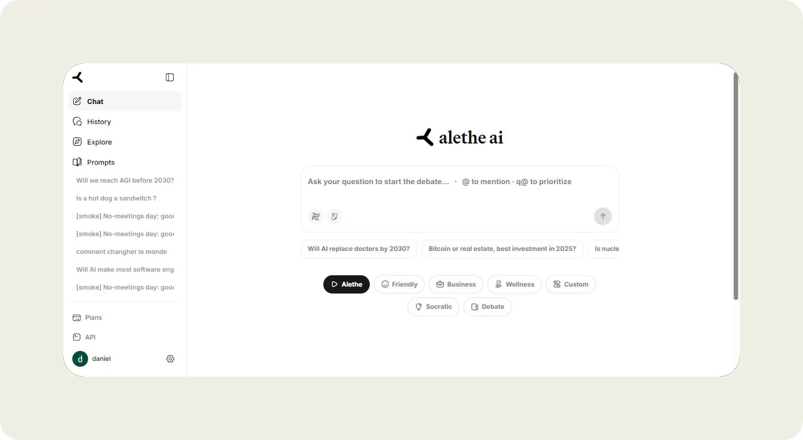 Alethe ai screenshot 3