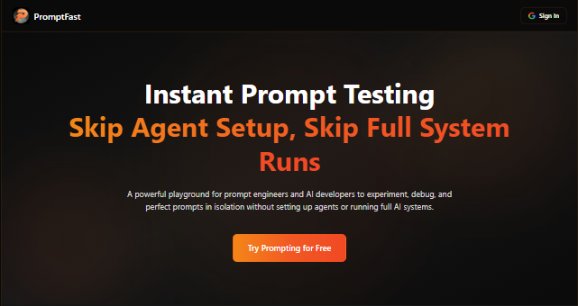 PromptFast gallery image