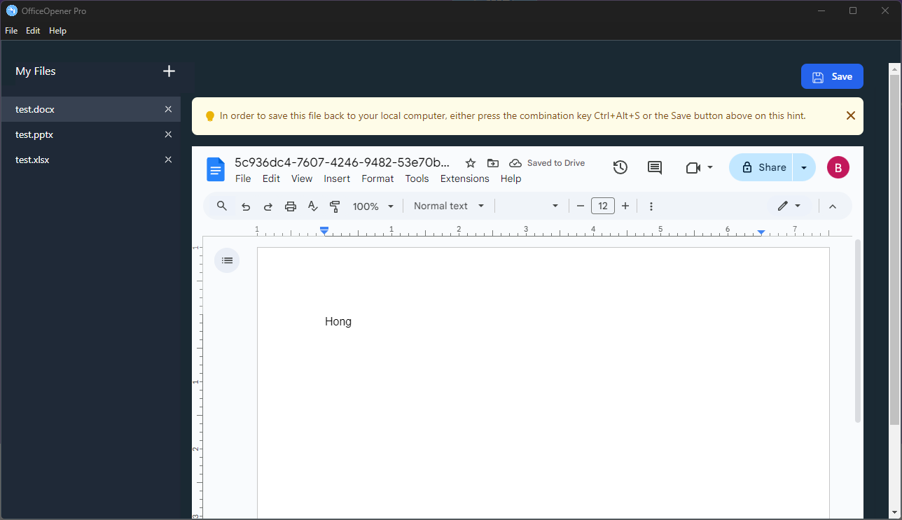 Oficina - Una aplicación multiplataforma para editar archivos de oficina sin MS Office media 4