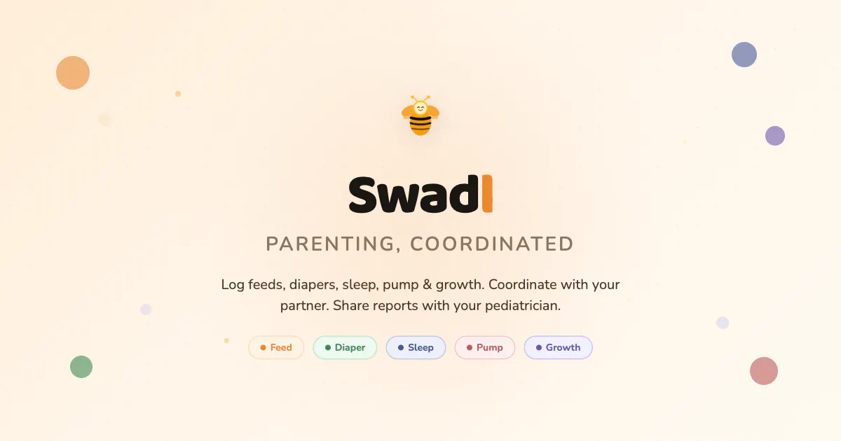 Swadl のプロダクトバナー