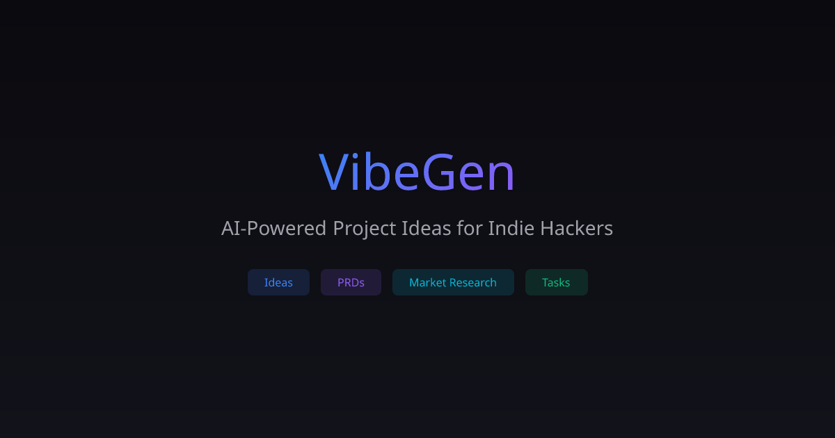 VibeGen gallery image