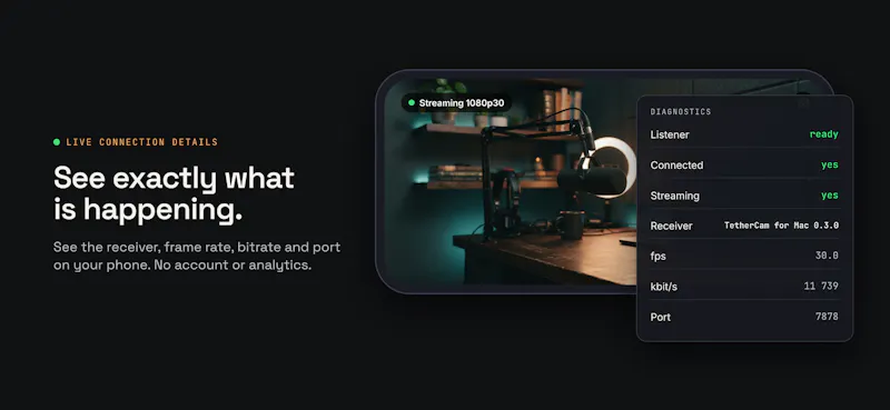 TetherCam screenshot 2