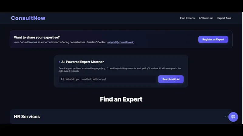 ConsultNow screenshot 1 (video preview)