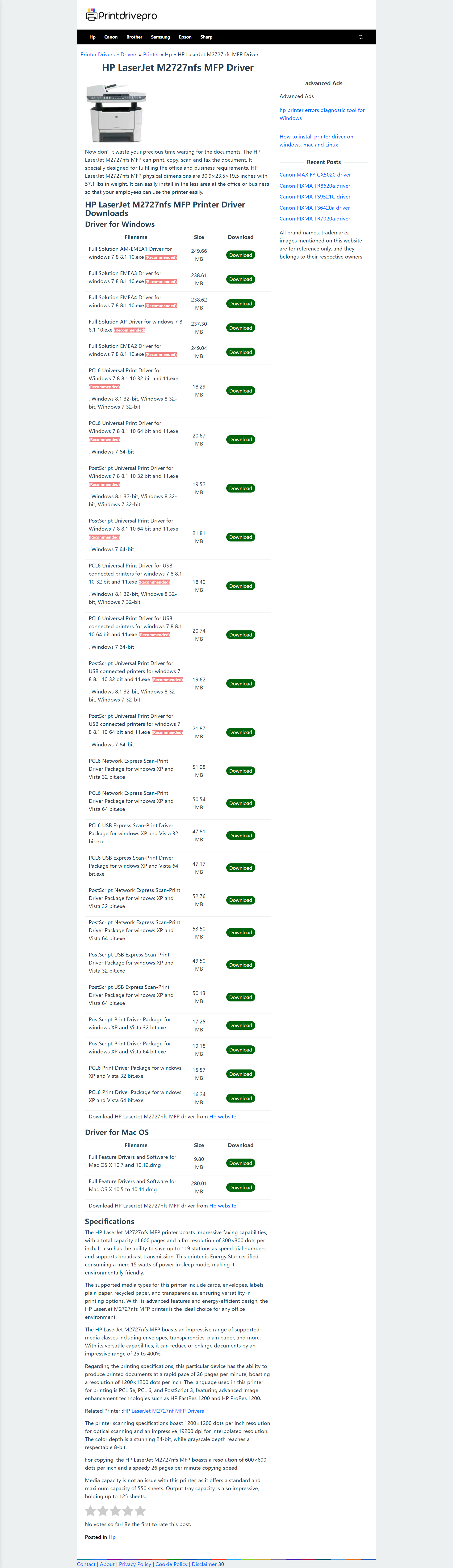 Printer Drivers Download gallery image