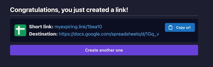 MyExpiring.Link gallery image