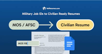 VetReumes.com gallery image