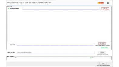 MacSonik CSV to vCard Converter gallery image