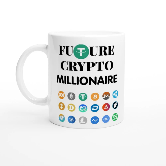 Funny Crypto Millionaire Coffee Mug