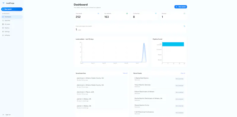 LeadForge screenshot 3