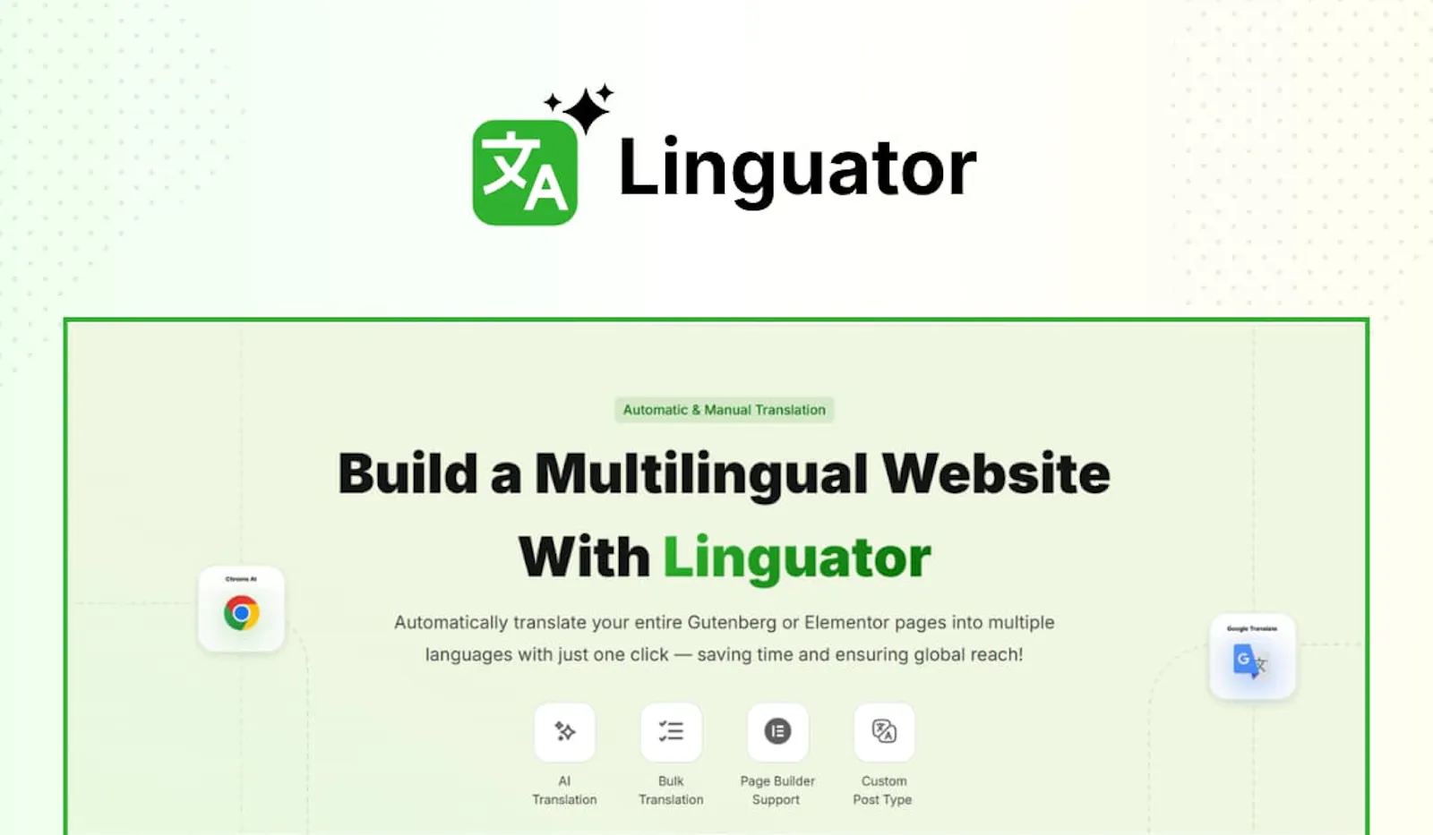 Linguator: WordPress Multilingual Plugin screenshot 2