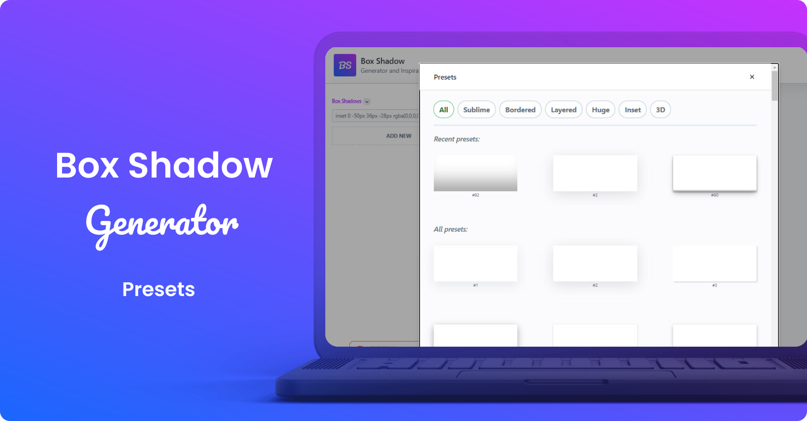 Box Shadow Generator gallery image