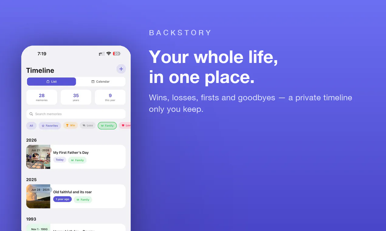 Backstory screenshot 6