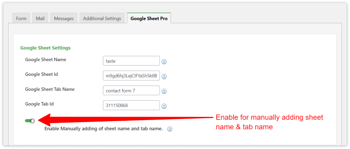 CF7 Google Sheet Connector for WordPress media 4