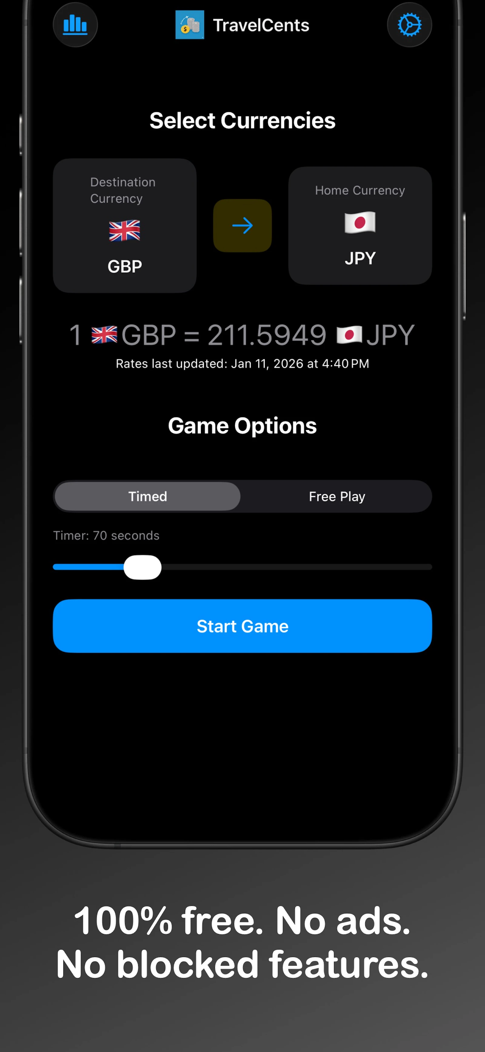 TravelCents: Currency Trainer screenshot 3