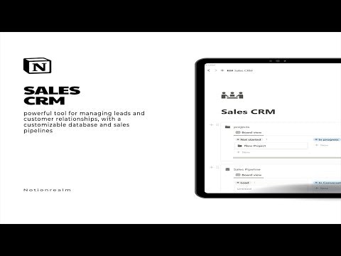 Notion Sales CRM gallery image
