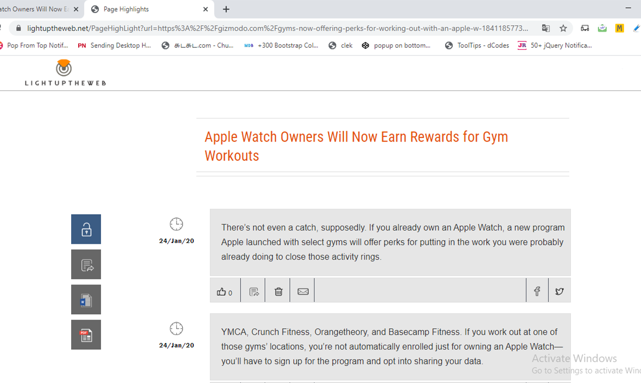 LightUpTheWeb gallery image