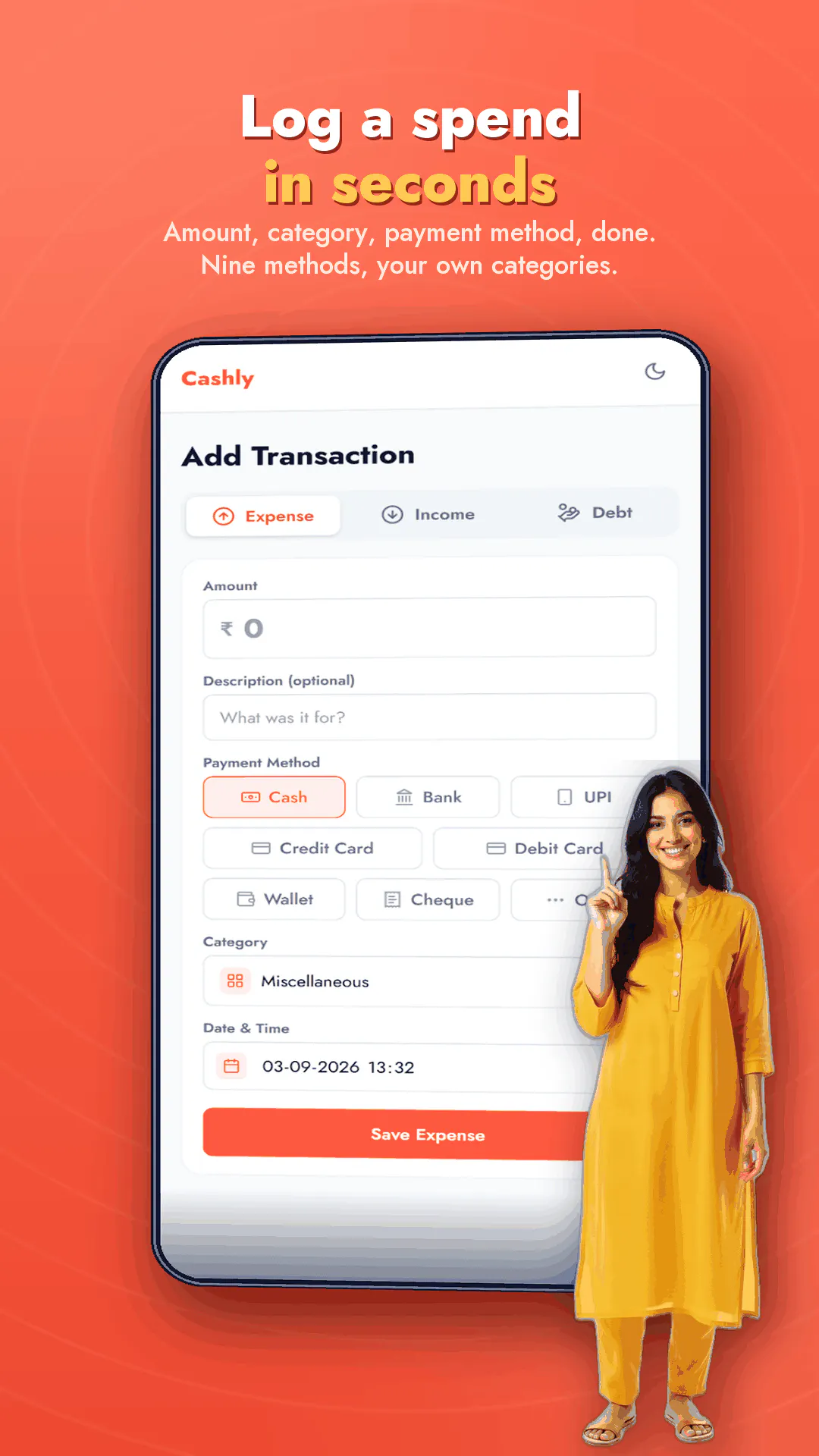 Cashly - Expense & EMI Tracker gallery image