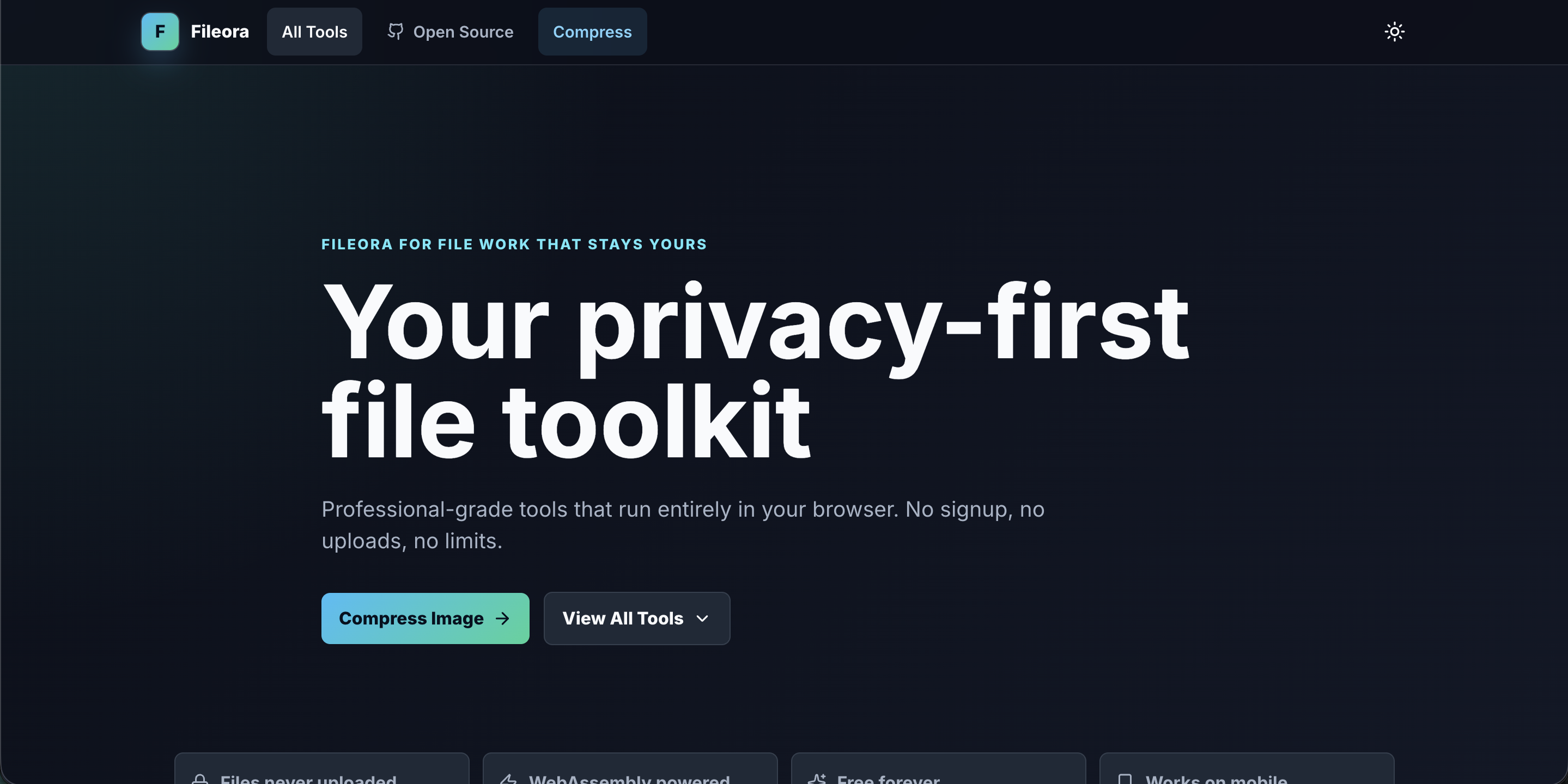 Fileora — Free Online File Tools gallery image