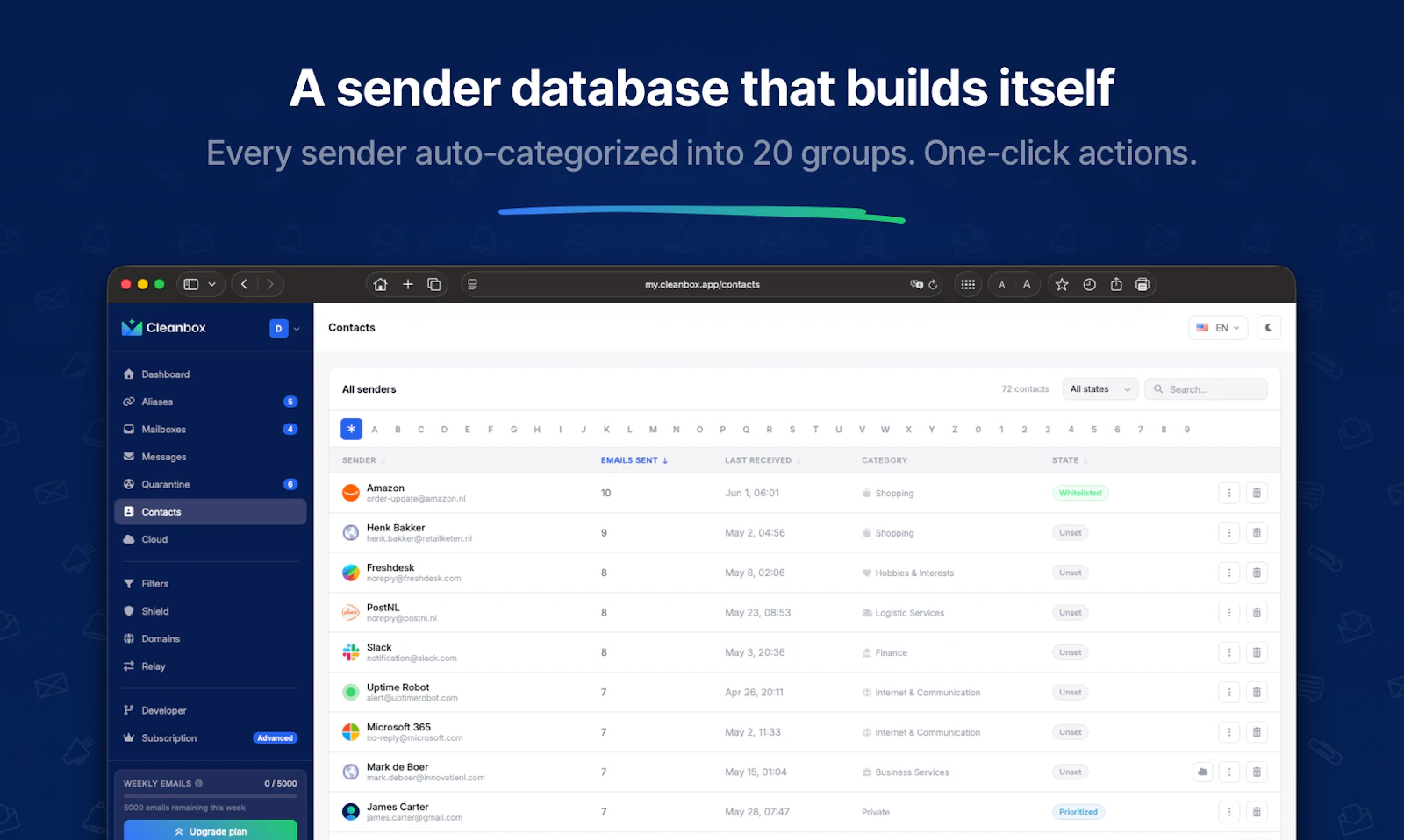 Cleanbox screenshot 9