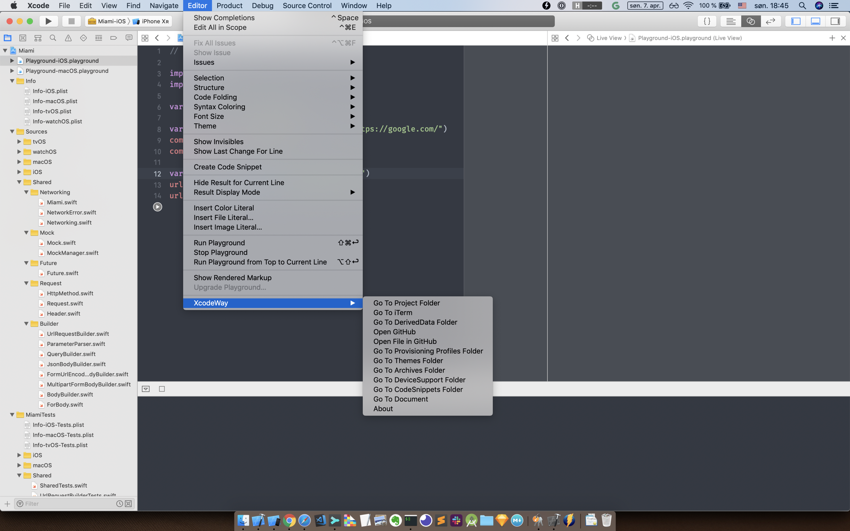 XcodeWay gallery image