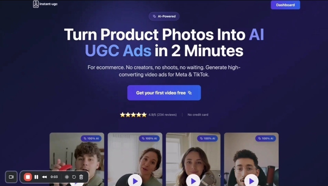 AI Promo Videos in 2 Minutes - Product Hunt launch logo and brand identity