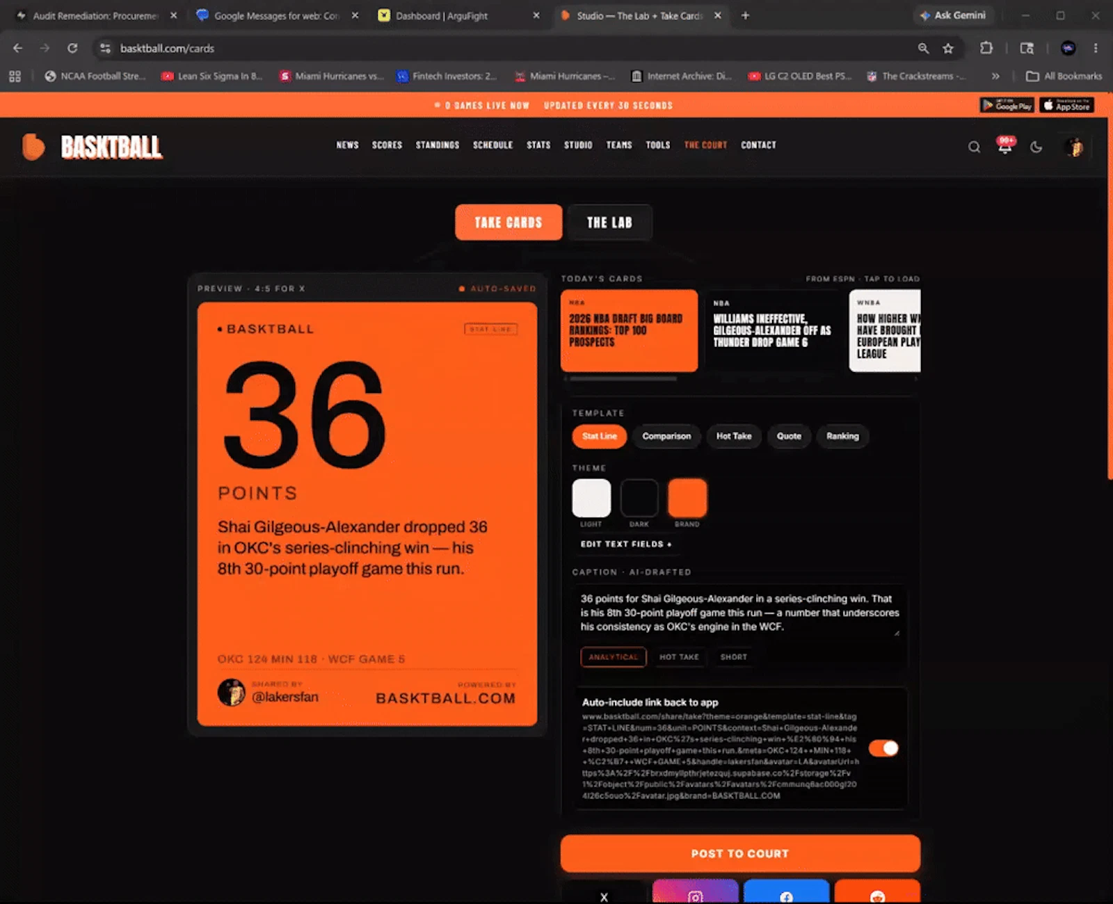 BASKTBALL screenshot 1 (video preview)