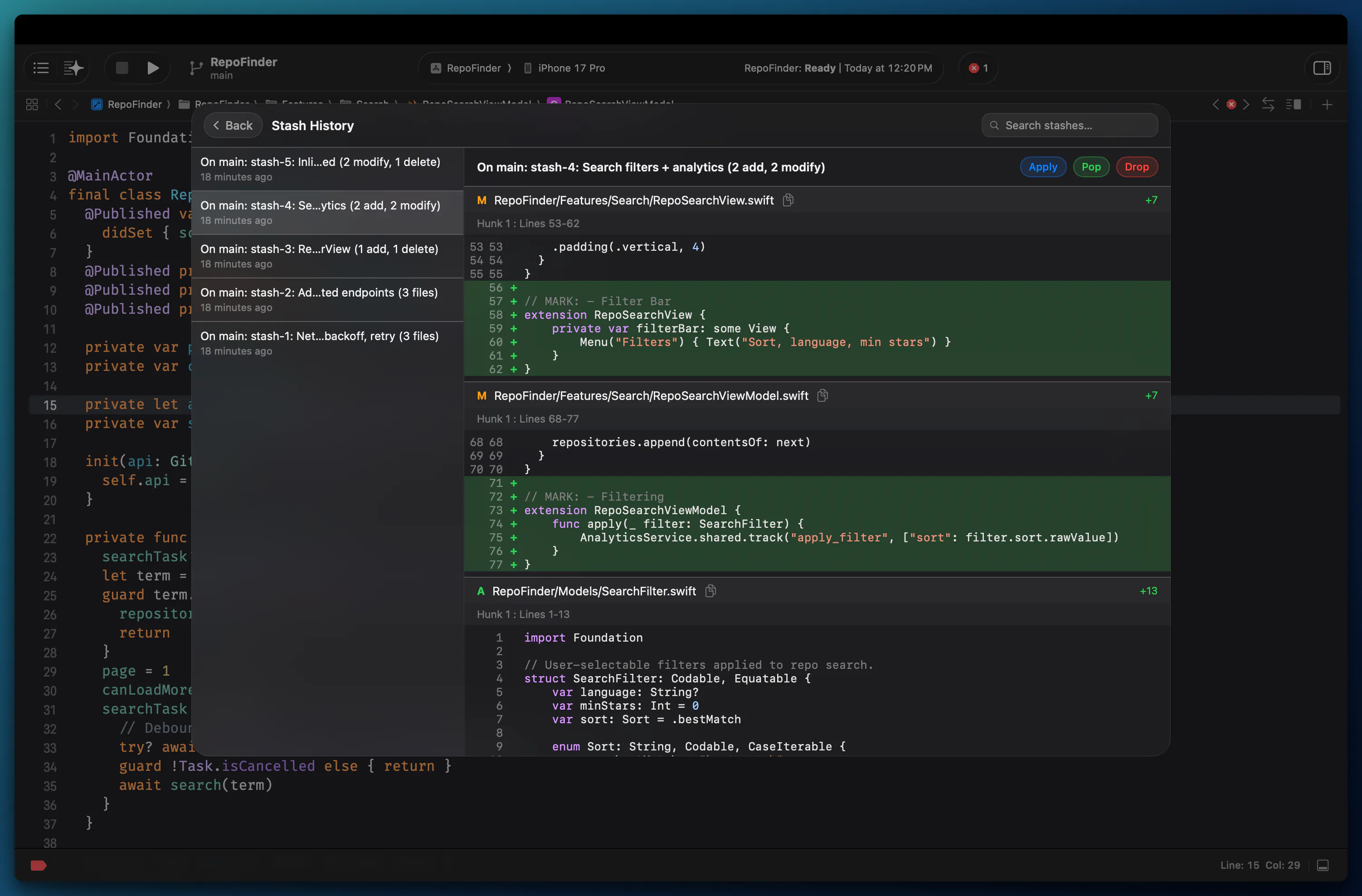 Gitwyn — Git for Xcode gallery image