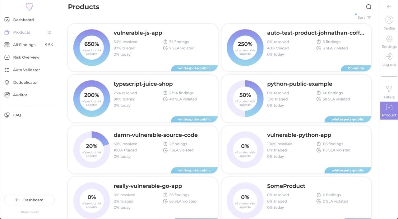 Portale di sicurezza delle applicazioni media 8