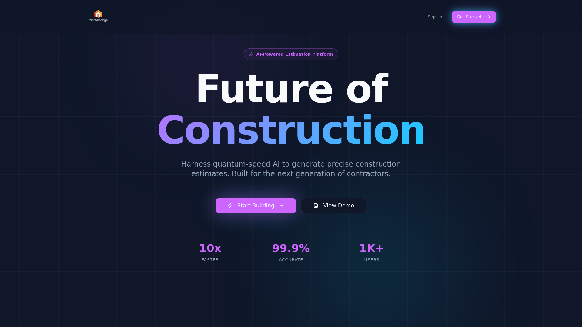 QuoteForge gallery image