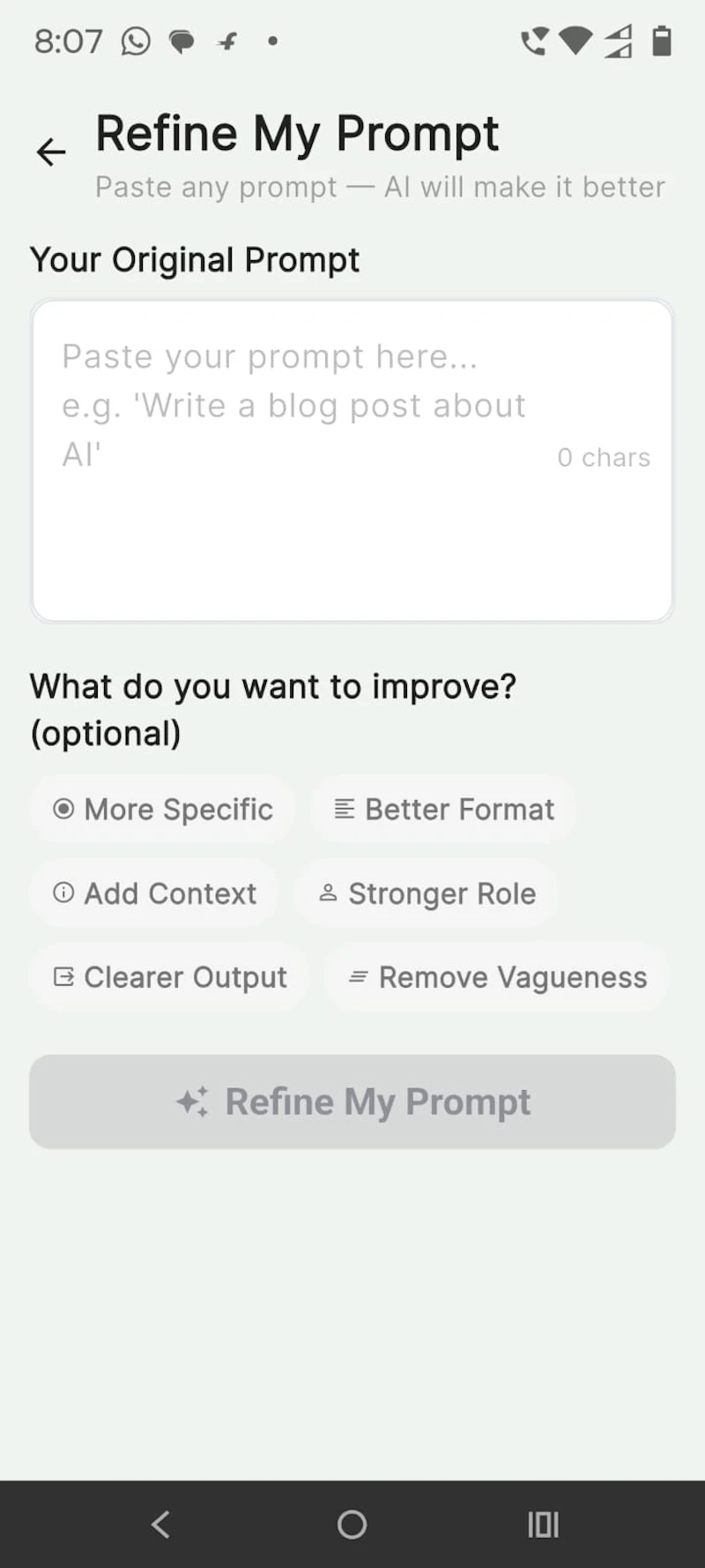 PromptIQ screenshot 4