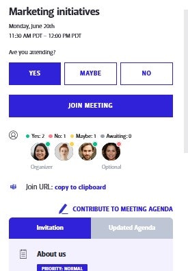 Mídia 4 de Reunião - Uma plataforma para tornar as reuniões produtivas
