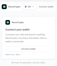 RecurCrypto gallery image