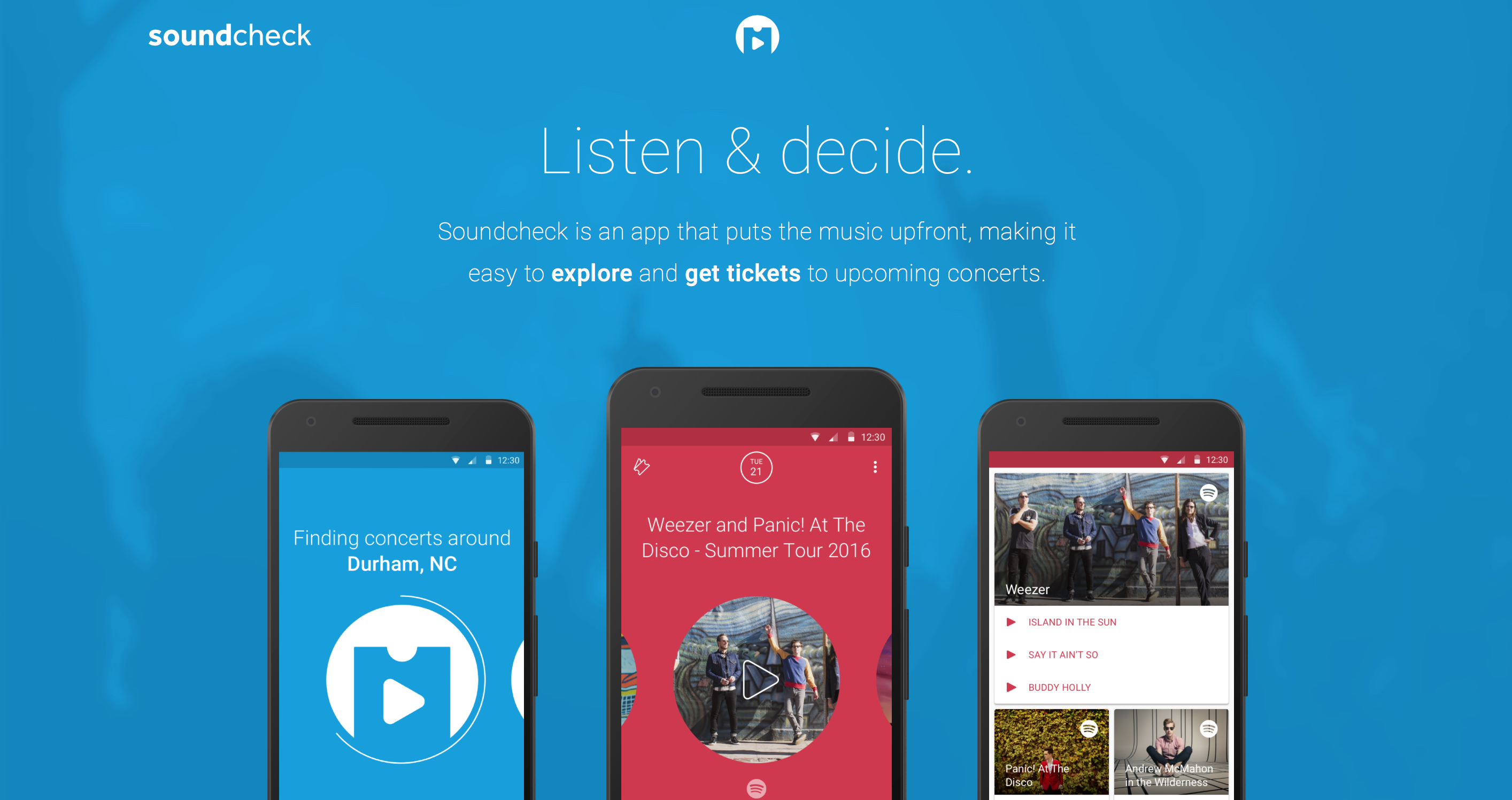 Soundcheck gallery image