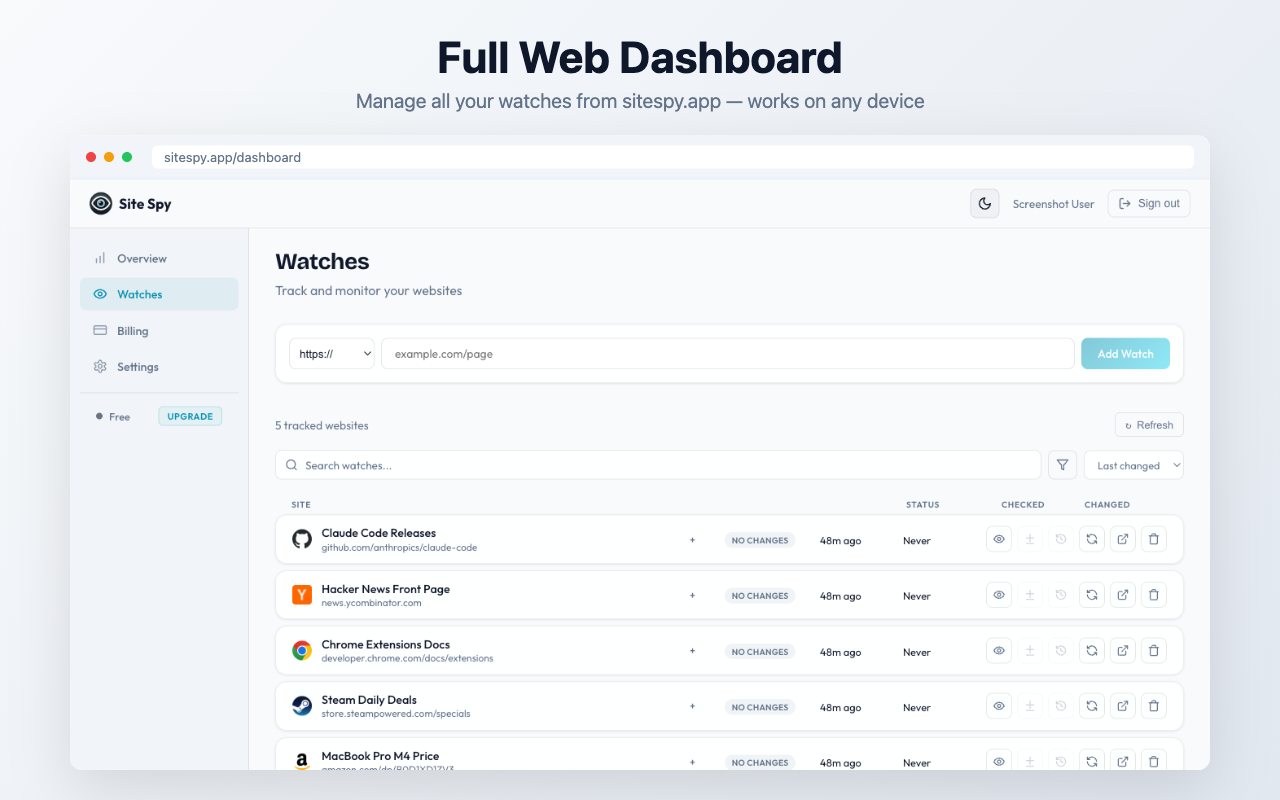 Site Spy gallery image