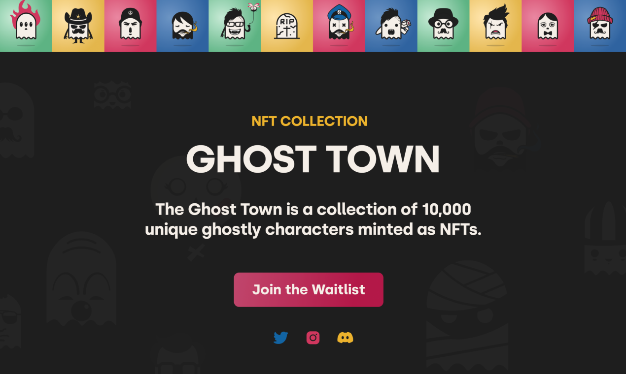 Ghost Town - NFT Collection gallery image