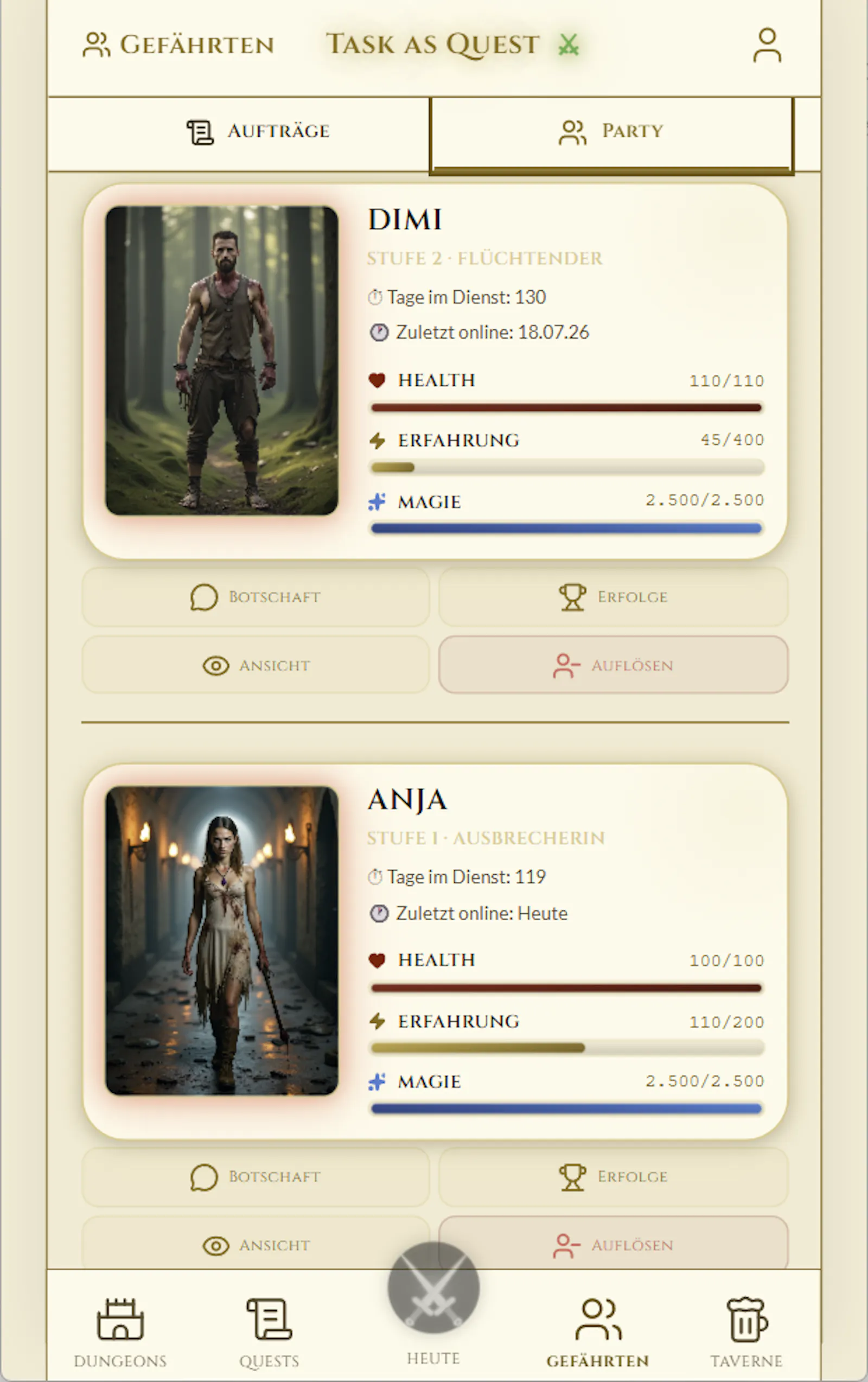 TaskAsQuest screenshot 4
