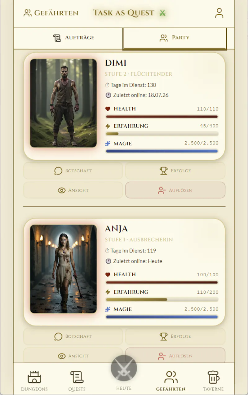 TaskAsQuest screenshot 4